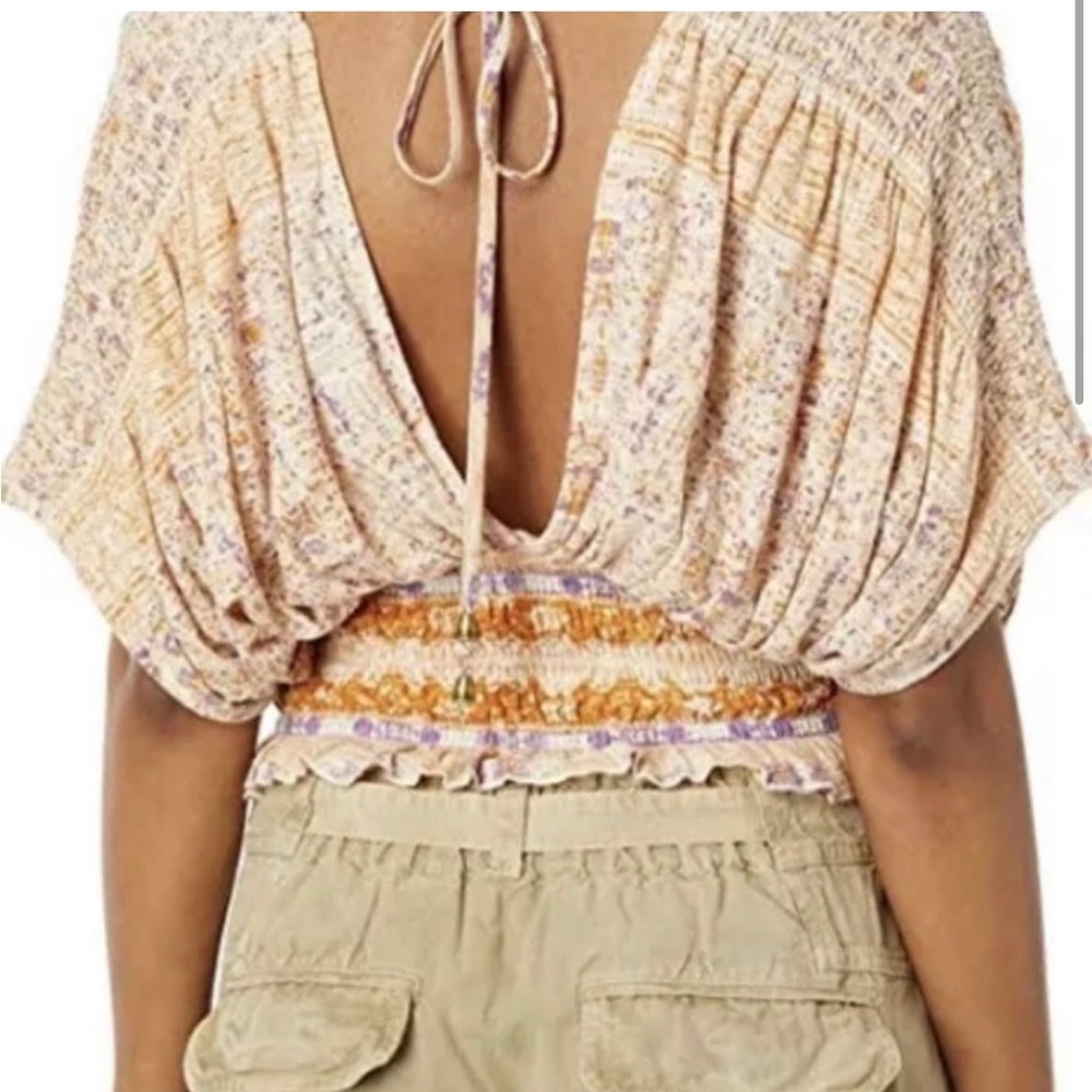 Free People Multicolor Crop Top - Picture 4 of 11